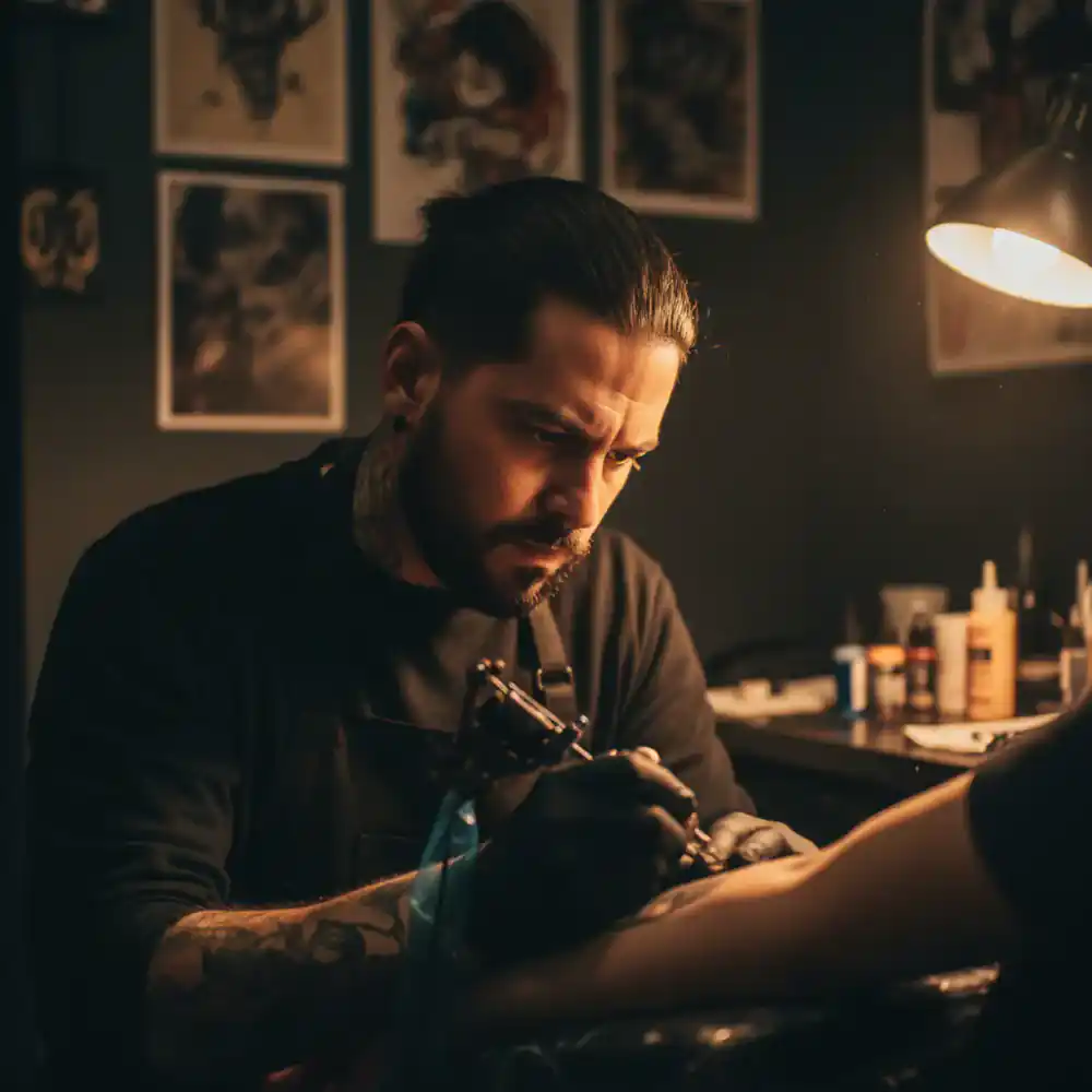 Resident artist specializing in fine line tattoos